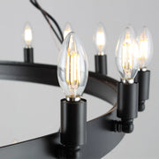 Camina Vintage Candelabra 2-Tier Chandelier