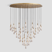 Soltaire Round Chandelier 17'' 24'' 36'' 58''