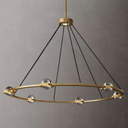 JC Cosmos Crystal Ball Chandelier