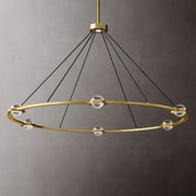 JC Cosmos Crystal Ball Chandelier