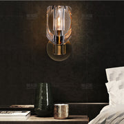 Canson Modern Crystal Bedroom Wall Sconces