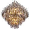 Vespera Modern Glass Large Chandelier