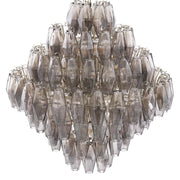 Vespera Modern Glass Large Chandelier