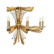 JC Bergamots 12 Lights Two tier Chandelier