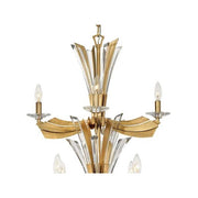 JC Bergamots 12 Lights Two tier Chandelier