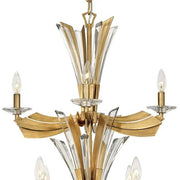 JC Bergamots 12 Lights Two tier Chandelier