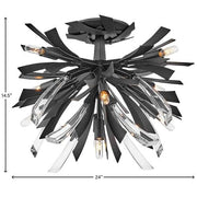 JC Bergamots 9 Lights  Chandelier