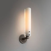 JC Beryl Single Layer White Glass Wall Light