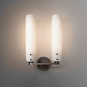 JC Bonnie Double White Glass Shard Wall Light