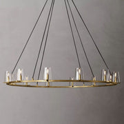 JC Kusea Series Glass Round/ Linear Chandelier