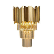 JC Bourbons Crystal Sconce