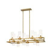 Bria Art Rectangle Chandelier - jchandelier