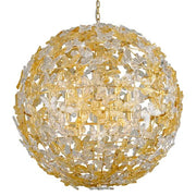 JC Butterfly 12 Lights Crystal Chandelier