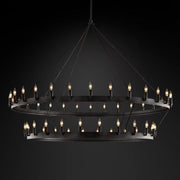 JC Camino Vintage Round Chandelier