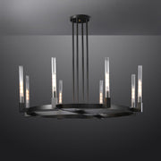 JC Prismatic Candlestick Series Glass Chandelier