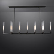 JC Prismatic Candlestick Series Glass Chandelier