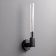 JC Prismatic Candlestick Series Glass Wall Sconce