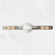 JC Prismatic Candlestick Series Glass Wall Sconce