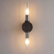 JC Prismatic Candlestick Series Glass Wall Sconce