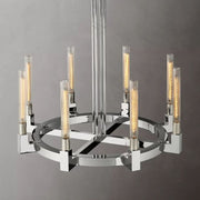 JC Prismatic Candlestick Series Glass Chandelier