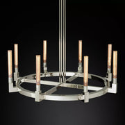 JC Prismatic Candlestick Series Glass Chandelier