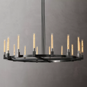 JC Prismatic Candlestick Series Glass Chandelier