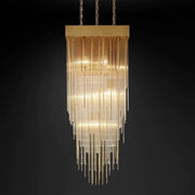 JC Cascada Square Chandelier 21"