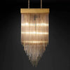 JC Cascada Square Chandelier 30"