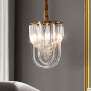 JC Cathy Ring Glass Chandelier