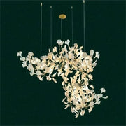 JC Ceramic Ginkgo Luxury Branch Chandelier