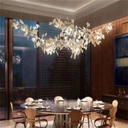 JC Ceramic Ginkgo Luxury Branch Chandelier