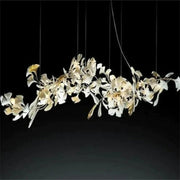 JC Ceramic Ginkgo Luxury Branch Chandelier