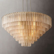 JC Siri Clear Round Chandelier 52"