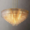 JC Siri Clear Round Chandelier 52"