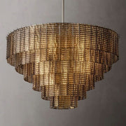 JC Siri Smoke Round Chandelier 41"