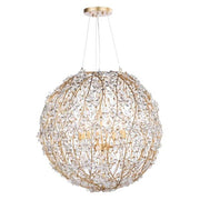 JC Cherish 8 Lights Spherical Chandelier 30"D