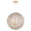 JC Cherish 6 Lights Spherical Chandelier 20"D