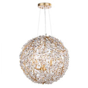 JC Cherish 6 Lights Spherical Chandelier 20"D