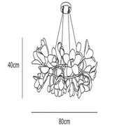 JC Circular Blossom Chandelier