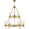 JC Classic Two-Tier Ring Chandelier