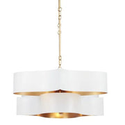 JC Classical Lotus 6-Light  Chandelier