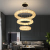 JC Primary Crystal Cluster Halo Modern Chandelier