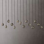 JC Cosmos Crystal Ball Chandelier