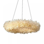 JC Vosa Crystal Halo Chandelier