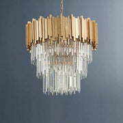 JC Bourbons Henri Crystal Round Chandelier