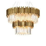 JC Bourbons Antoine Crystal Round Chandelier