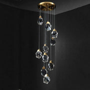 JC Nicole Crystal Staircase Chandelier