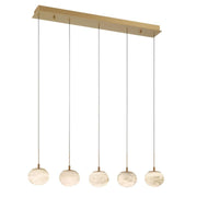 JC Alabaster Codri Linear LED Chandelier