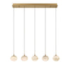 JC Alabaster Codri Linear LED Chandelier