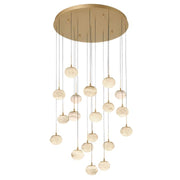 JC Alabaster Codri Round LED Chandelier